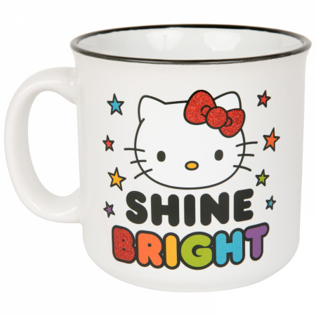Hello Kitty Shine Bright 20oz Jumbo Ceramic Camper Mug
